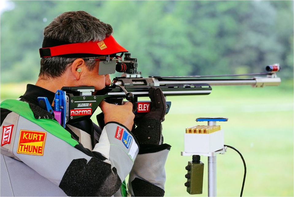 Zračna pištola – trening SD Olimpija Ljubljana